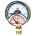 Thermomanometer 4 bar, bottom connection